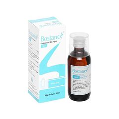 Bostanex 0,5mg/5ml - Điều trị viêm mũi dị ứng, mề đay (Hộp 1 chai 60ml)