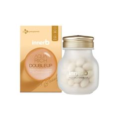 Innerb Aqua Rich Double Up - Giúp cấp ẩm dồi dào, cho da ngậm nước và ẩm mượt ngay tức thì (Hộp 56 viên)