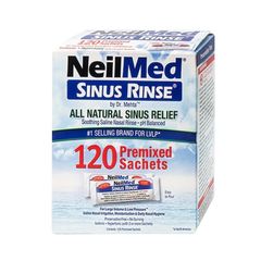 Muối vệ sinh mũi Neilmed Sinus Rinse All Natural Sinus Relief (Hộp 120 gói)