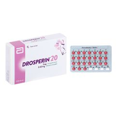 Drosperin 20 - Thuốc tránh thai hằng ngày (Hộp 28 viên)