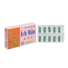 Ích mẫu Traphaco - Điều trị rối loạn kinh nguyệt, làm giảm sự khó chịu trong khi hành kinh (Hộp 2 vỉ x 10 viên) (CSCN)