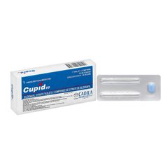 Cupid 50 - Điều trị các tình trạng rối loạn cương dương (Hộp lớn chứa 10 hộp nhỏ x 1 vỉ x 1 viên) (CSCN)