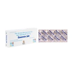 Encorate 300 - Điều trị động kinh, rối loạn cảm xúc lưỡng cực (Hộp 5 vỉ x 10 viên)