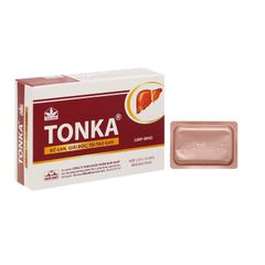 Tonka - Bổ gan, giải độc, tái tạo gan  (Hộp 2 vỉ x 10 viên)