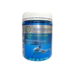 Eden BioCare Shark Cartilage 750mg - Hỗ trợ tốt cho xương khớp, bồi bổ sức khoẻ (Hộp 180 viên)