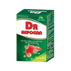 Thực phẩm bảo vệ sức khỏe Dr Hepogan - Hỗ trợ giải độc gan, giúp bảo vệ tế bào gan (Hộp 1 chai 50 viên)