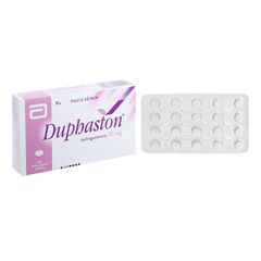 Duphaston 10mg - Điều hòa chu kì kinh nguyệt, trị đau bụng kinh (Hộp 1 vỉ x 20 viên)