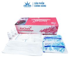 Bộ kit test - AbChek Covid-19 Rapid Antigen Test (Xét nghiệm nhanh Covid-19) - Ấn Độ