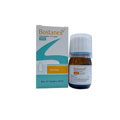 Bostanex 0.5mg/ml - Giảm các triệu chứng viêm mũi dị ứng, mề đay (Hộp 1 chai 30ml)