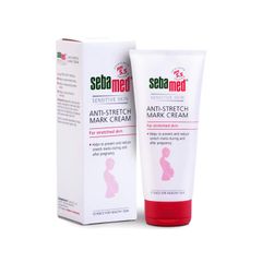 Kem ngăn ngừa rạn da bà bầu Sebamed Anti-Stretch Mark Cream - Giúp ngăn ngừa và giảm các vết rạn da trong và sau khi mang thai (Hộp 1 tuýp 200ml)