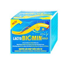 Cốm vi sinh Lacto Biomin Gold HdPharma - Tăng lợi khuẩn cho hệ tiêu hóa (Hộp 20 gói x 5g)