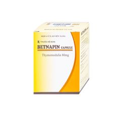 Betnapin 80mg - Điều trị dị ứng, mề đay mạn tính (Hộp 6 vỉ x 10 viên)