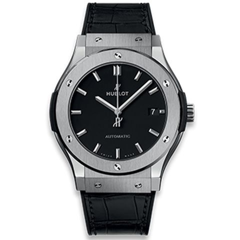  HUBLOT CLASSIC FUSION BLACK TITANIUM 42MM 