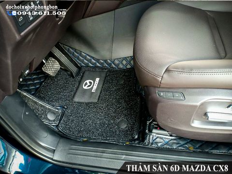  Thảm Lót Sàn 6D Cho Xe Ô Tô Mazda CX8 