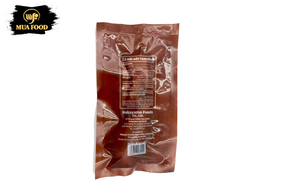 CÁ HỒI NƯỚNG XỐT TERIYAKI (85G)