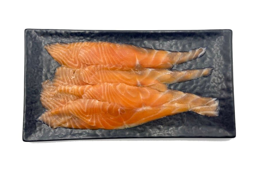 CÁ HỒI XÔNG KHÓI CẮT LÁT (100G)