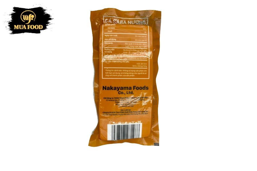 CÁ SABA NƯỚNG MUỐI (110G)