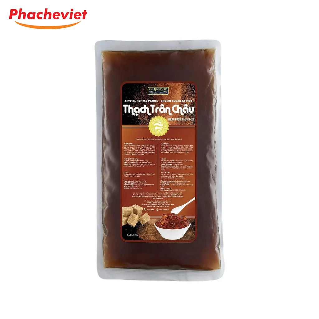 3Q Glofood Đường Nâu 2kg