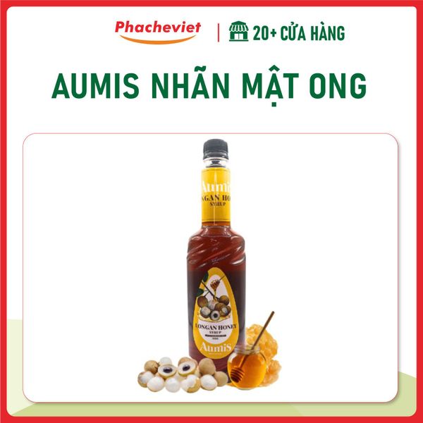 Syrup Aumis Nhãn mật ong 750ml