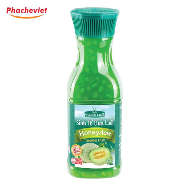 Sinh tố Golden Farm Dưa lưới 1000ml