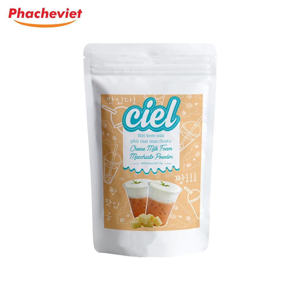 Bột Kem Sữa Phô Mai Matchiato 1Kg Ciel