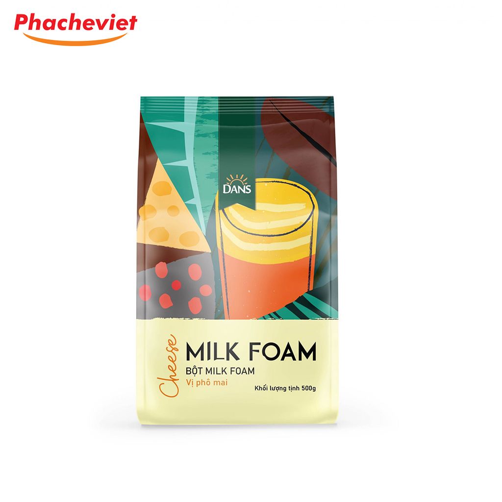 Bột Milk Foam Dans Phô Mai