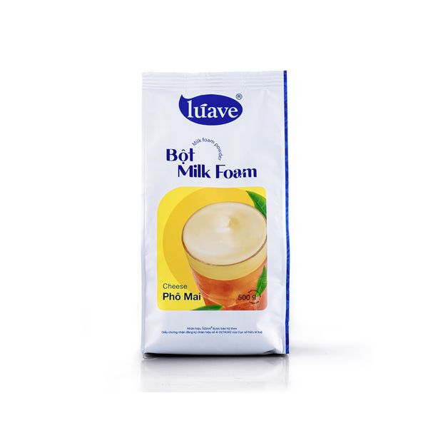 Bột Milk Foam Luave Phô Mai 500G