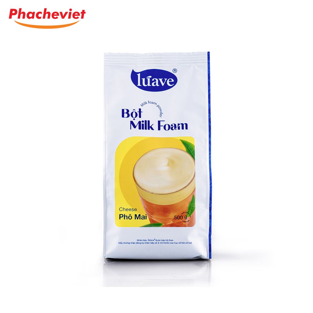 Bột Milk Foam Luave Phô Mai 500G