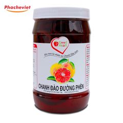 Mứt Goodheart Chanh Đào Đường Phèn