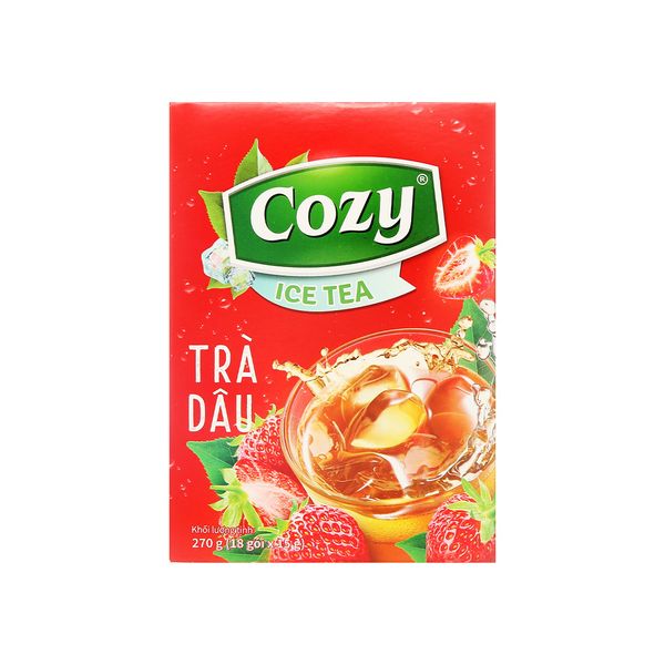 Cozy Ice Dâu dạng hòa tan-hộp 270g (18 gói