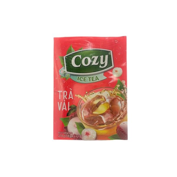 Cozy Ice Vải - dạng hòa tan- hộp 270gr 18 gói
