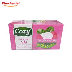 Cozy Vải - dạng túi lọc- hộp 50gr 20 gói