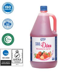 Syrup Dâu GTP 1.9L