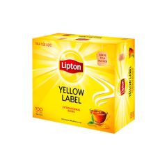 Lipton Nhãn Vàng 100 Gói  200gr ( Hàng Công Ty và Nhập Khẩu Chính Hãng]