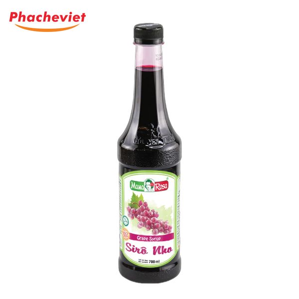 Sirô Mama Rosa Nho 700ml