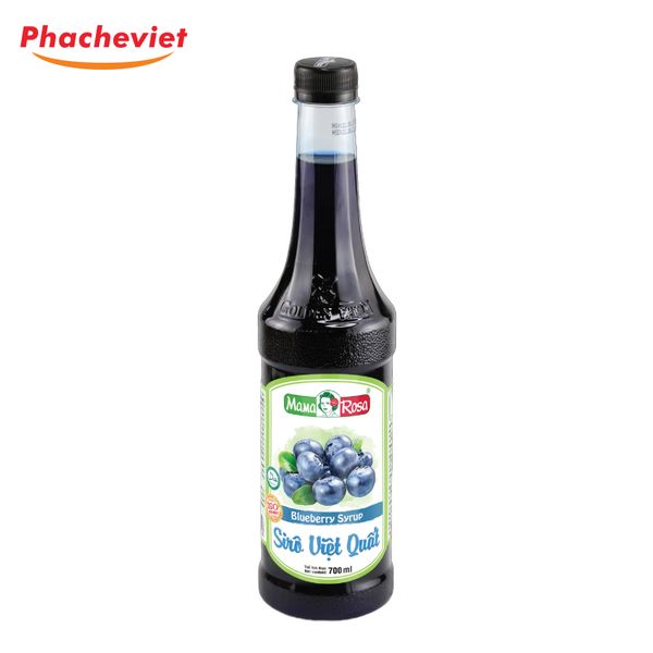 Sirô Mama Rosa Việt Quất 700ml