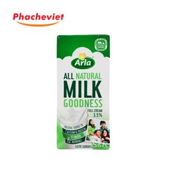 Sữa Tươi ARLA Đức 1L - Sữa tiệt trùng nguyên kem