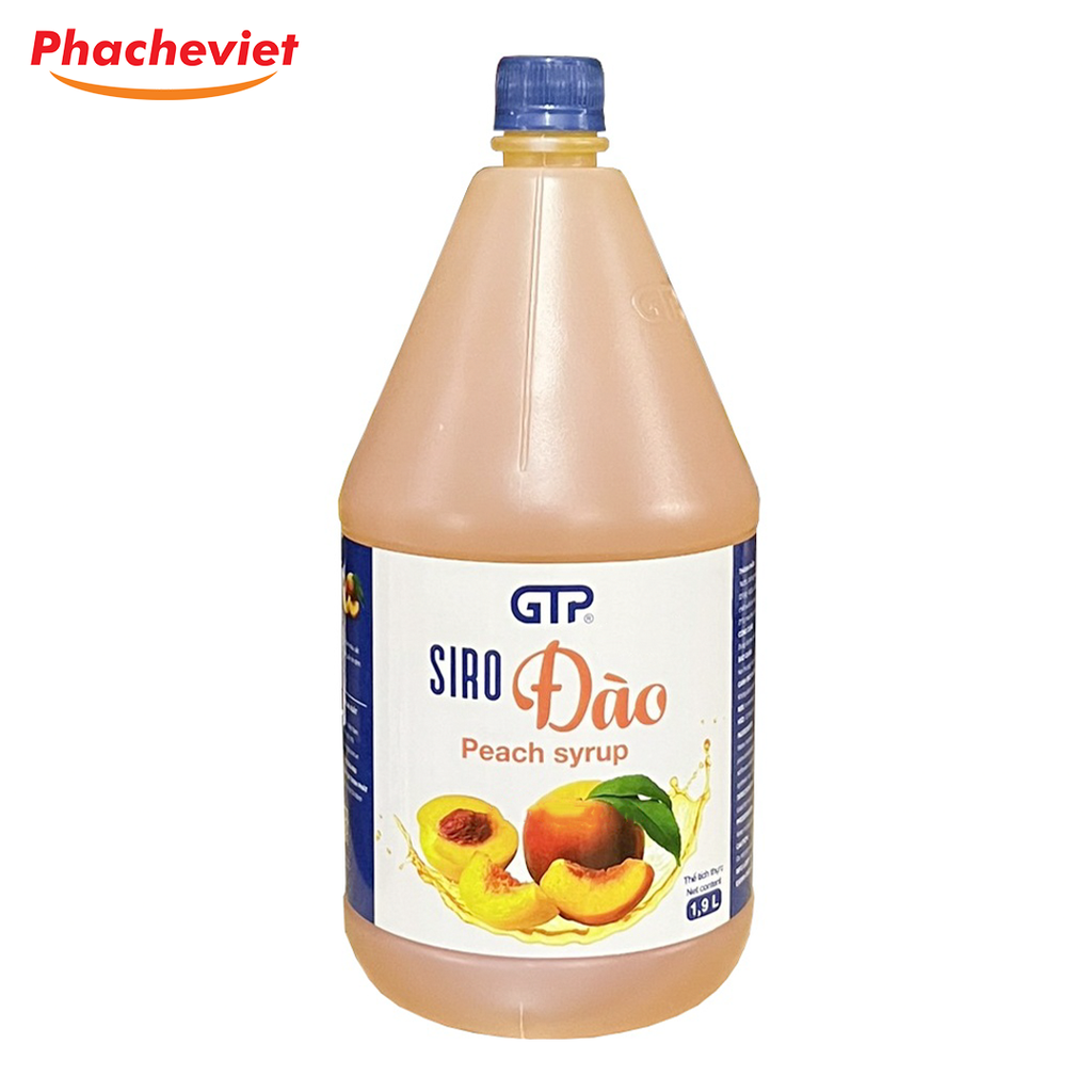 Syrup Đào GTP 1.9L