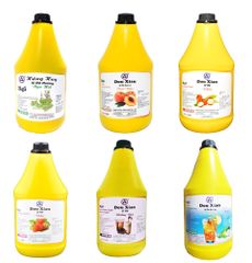 Syrup Douxian 2.5kg nhiều hương vị