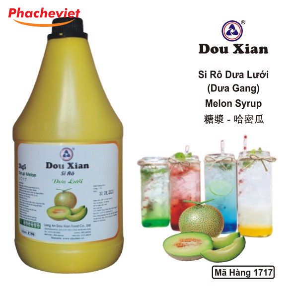 Syrup DT Dưa lưới chai 2,5kg