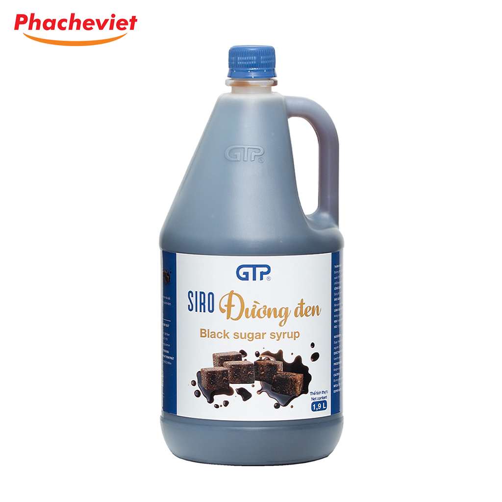 Syrup Đường Đen GTP 1.9L