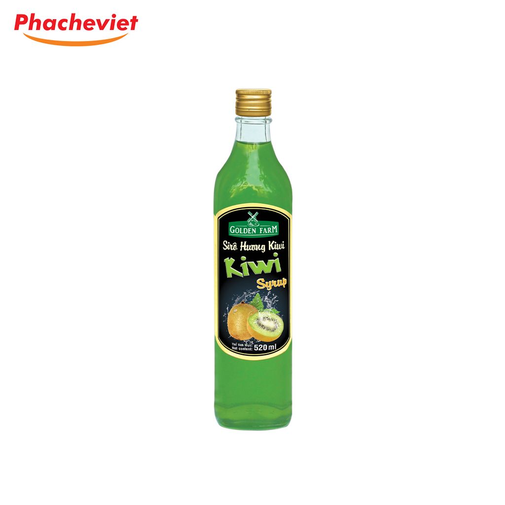 Syrup Golden Farm Kiwi 520ml