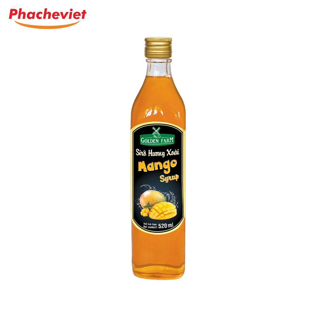 Syrup Golden Farm Xoài 520ml