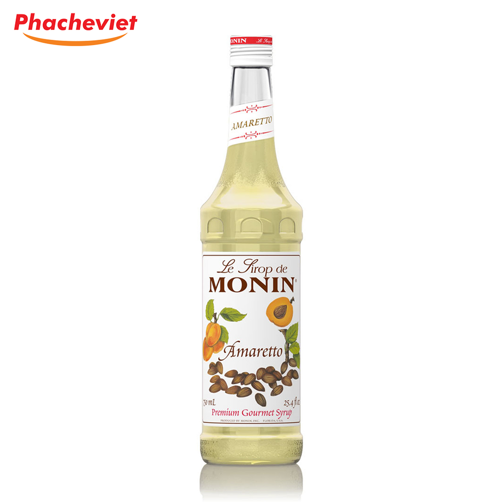 Syrup Monin Hạnh Nhân Amaretto 700ml