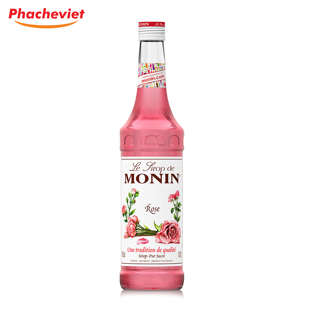 Syrup Monin Hoa Hồng 700ml