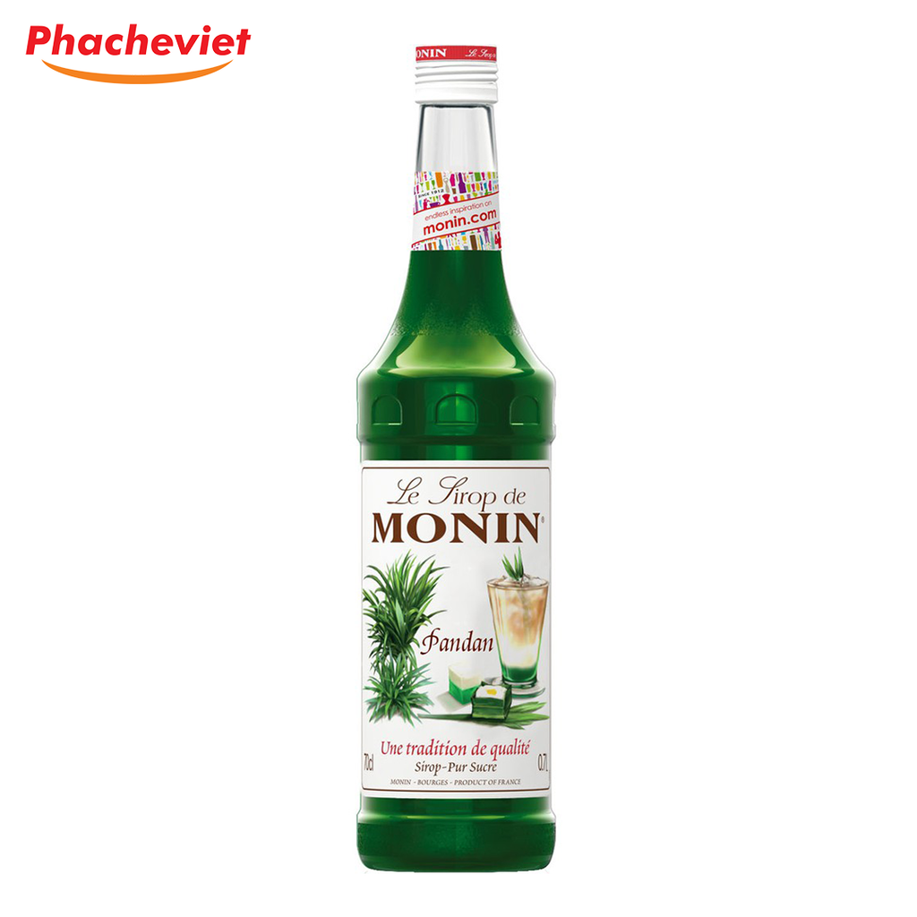 Syrup Monin Pandan Lá Dứa 700ml