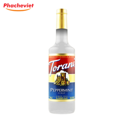 Syrup Torani Bạc Hà Trắng 750ml