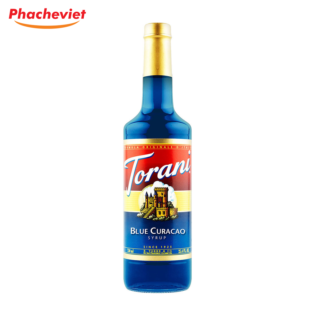 Syrup Torani Blue Curacao 750ml