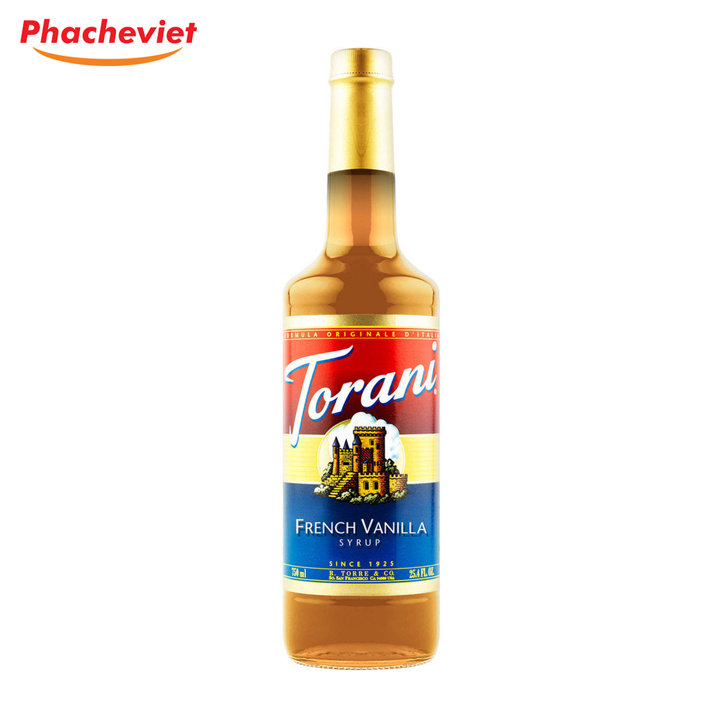 Syrup Torani French Vanilla 750ml