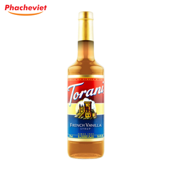 Syrup Torani French Vanilla 750ml